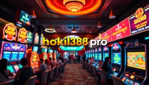 Experience the excitement of hoki138 pro with vibrant slot machines and enthusiastic players.