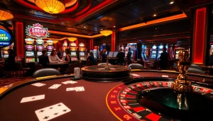 S88VIP casino enthusiasts enjoying high-stakes poker at an elegant gaming table.