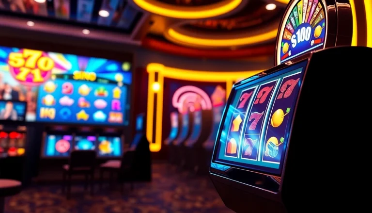 Menangkan permainan slot depo 5k di mesin slot yang menarik dan berkilau.
