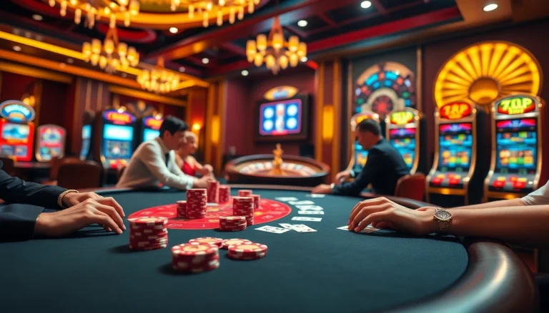 Experience thrilling gameplay at 789p.build with vibrant casino tables and lively players.