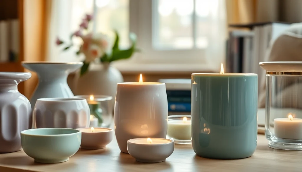 Illuminate your home with wax warmers from https://www.scentswarmers.com, showcasing an elegant setup.