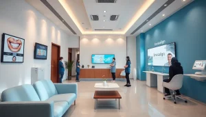 Invisalign near me in Setapak dental clinic reception welcoming patients.